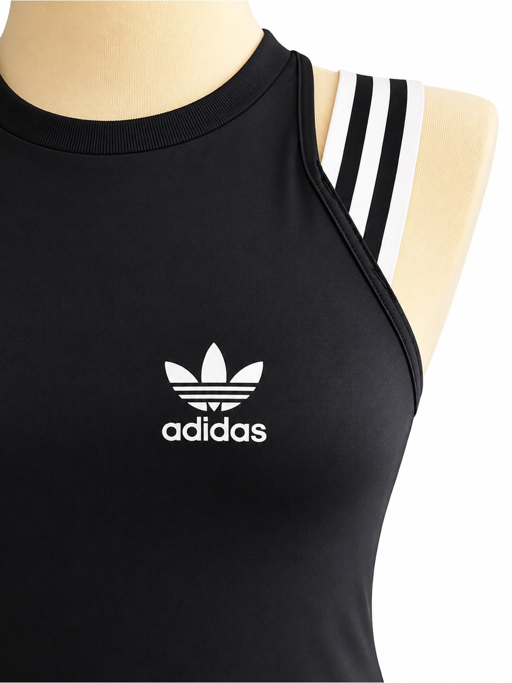 Adidas Originals x Rita Ora Black Trefoil Tank Top Strap Streetwear Size Medium - Picture 3 of 8